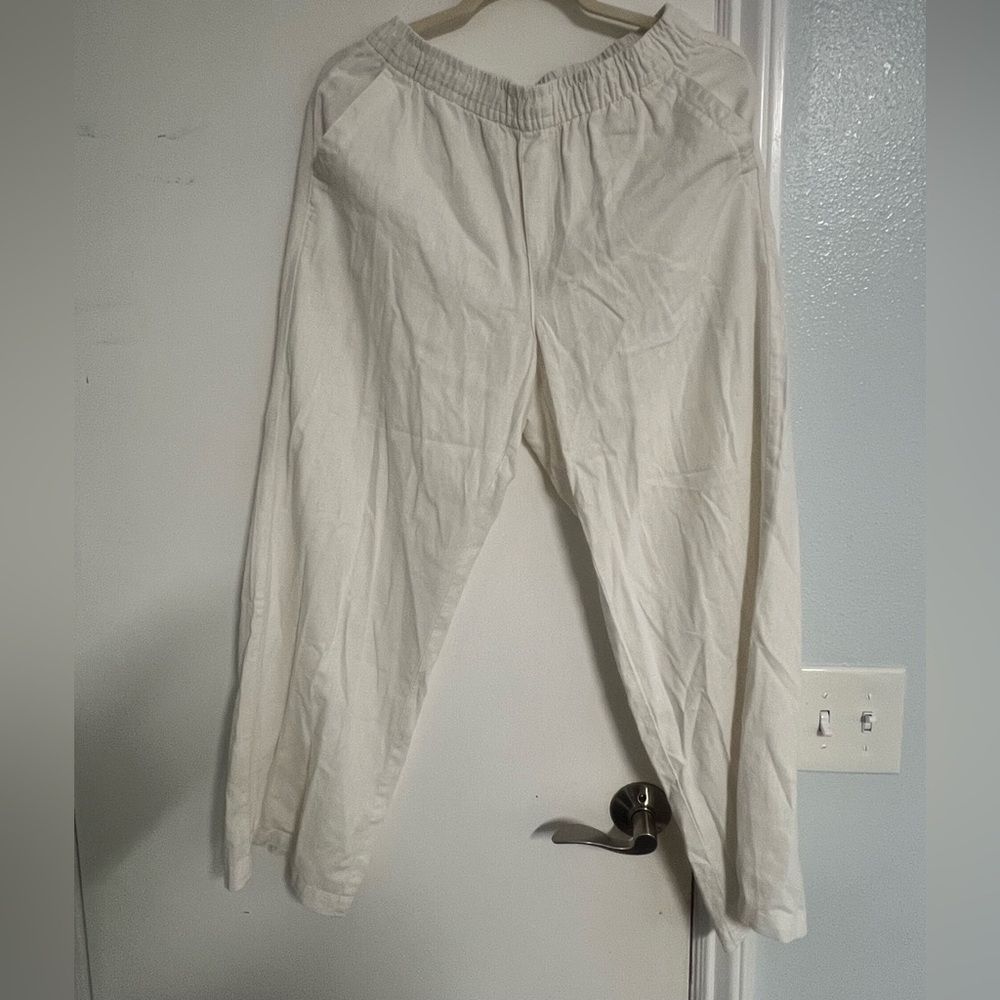 Old Navy Men's Cream Joggers